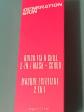 Generation Skin Quick Fix 'N Chill 2-in-1 Mask + Scrub - Pink